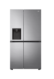 Picture of LG 674 L Frost Free Inverter ThinQ (Wi-Fi) Side-by-Side Refrigerator (GCL257SL4L)